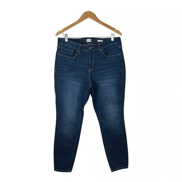 Wonderly Mid-Rise Skinny Jeans Medium Wash Stretch Women Plus Size‎ 16P - Picture 1 of 8